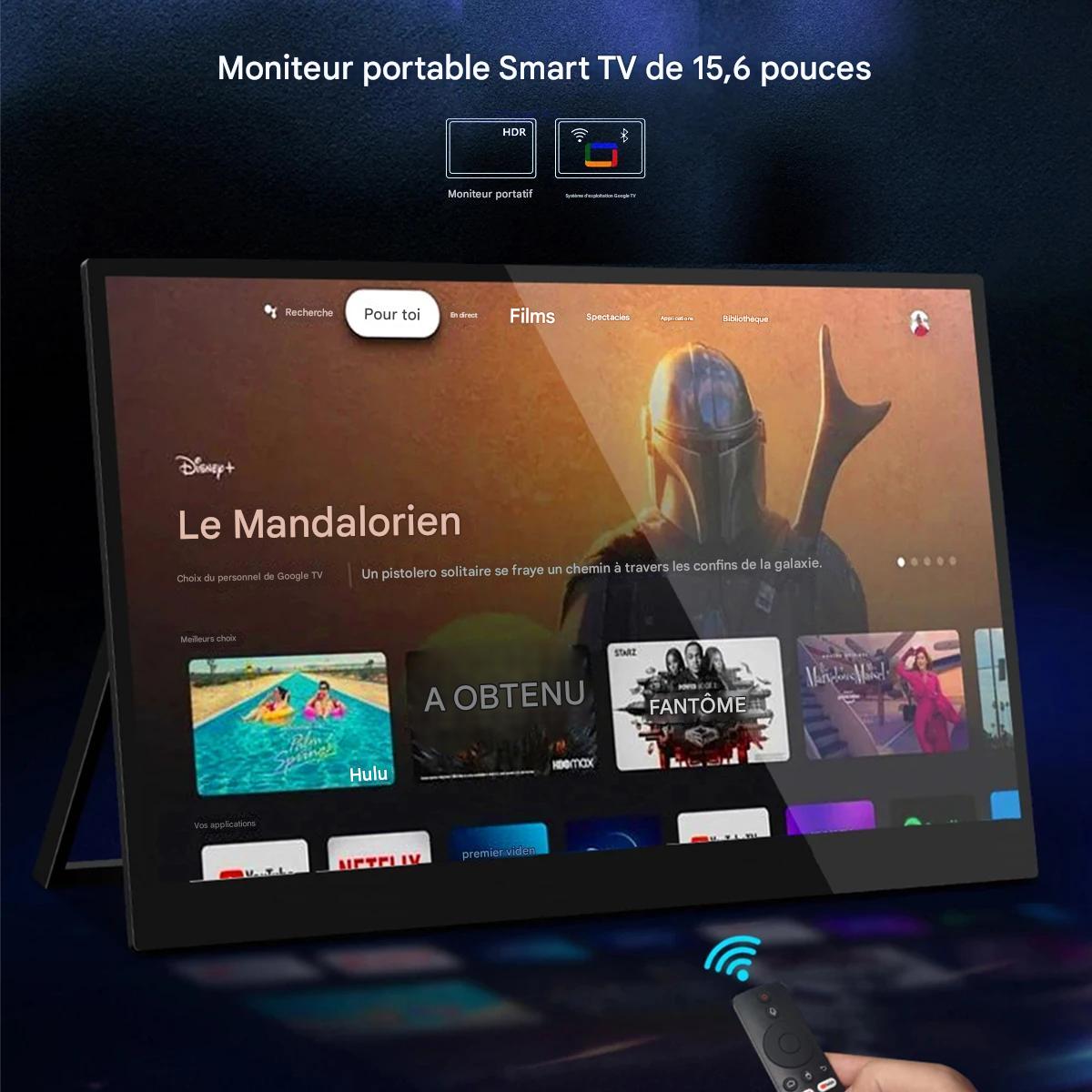 Moniteur Portable avec Google TVT